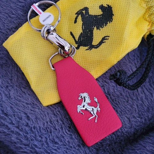 Portachiavi ferrari pelle - ferrari, in