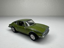 Auto d'epoca Playart verde Fiat Dino - modellino pressofuso da collezione in buone condizioni