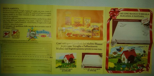 Tessera raccolta punti mulino - raccolta,
