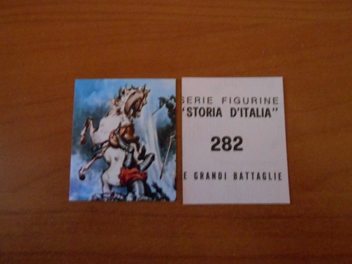 Figurina storia italia 282 - figurina,