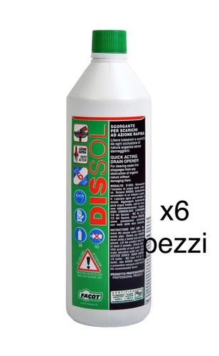 Disgorgante liquido dissol - liquido,