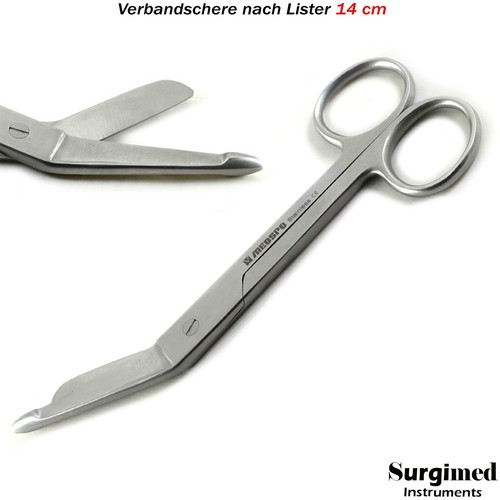 Forbici per medicazione lister - forbici,