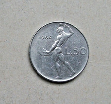 1964 50 LIRE VULCANO