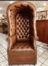 1 x. Poltrona di lusso tardo vittoriana Chesterfield Porter poltrona vecchia poltrona club