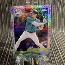 2024 Topps Serie 2 1989 Topps Chrome Silver Pack Dominic Canzone #2T89C-58 (RC)
