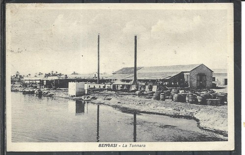 1931 libia bengasi tonnara - libia,