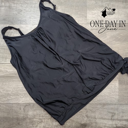 Yonique blouson tankini top - yonique,