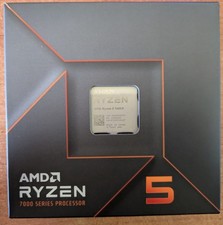 AMD Ryzen 5 7600x Processore (5,3 GHz, 6 Cuori, LGA 1718/Socket AM5) Box -...