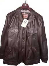 Giacca Marlboro Classics in pelle uomo