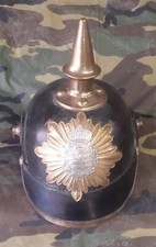 Elmo Elmetto Pickelhaube Riproduzione Copia