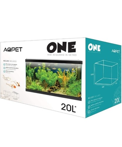 Mini acquario vetro - mini, 20l