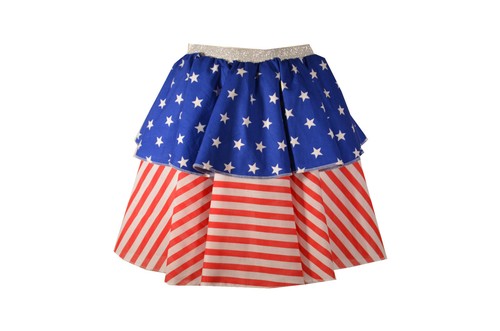 Gonna stile bandiera - , americana