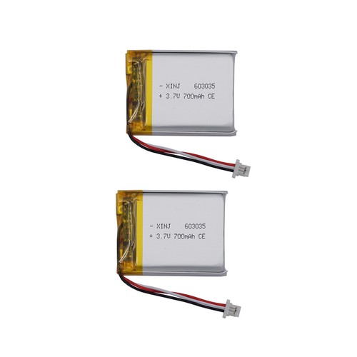 2pcs 700mah 59wh li - 2pcs,