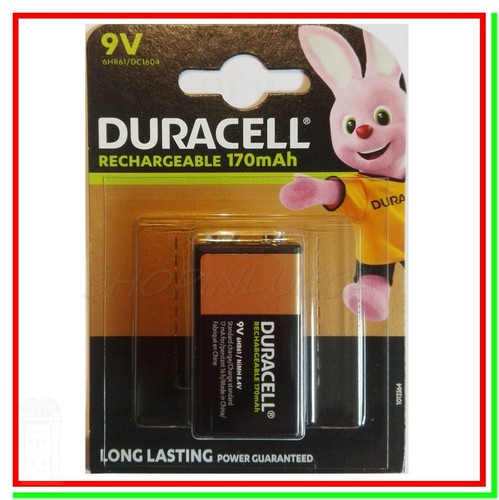 Duracell ricaricabile pila - ricaricabile, 9v