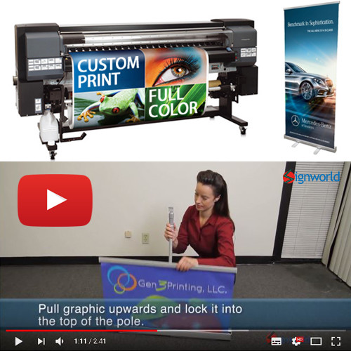 Supporto banner roll - , up
