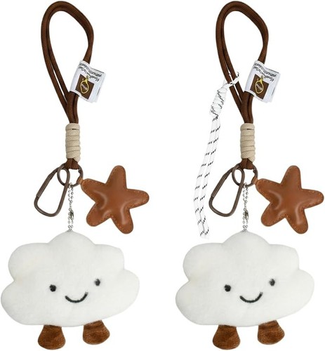 Portachiavi peluche nuvola - 2,