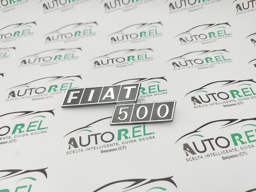 Scritta fiat 500 epoca - f, epoca-fiat