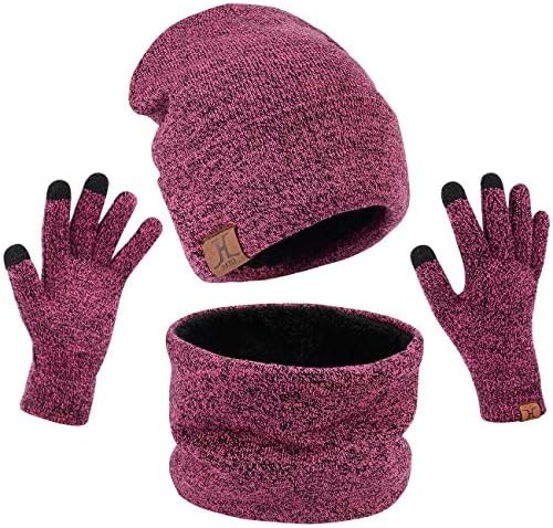 Set berretto inverno caldo - set,