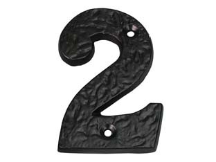Numero civico ferro nero - civico,