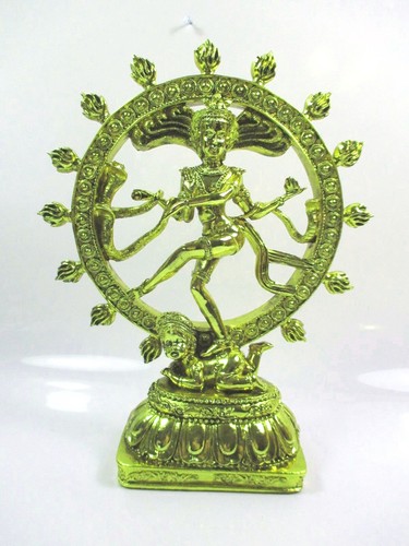 Statua buddha poly - buddha, oro