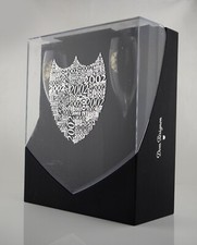 Dom Perignon 2002 Champagne Gift Box Set with Unused Dom Perignon Glasses