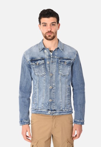 Giubbotto uomo jeans leggero - jeans,