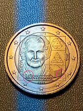 Moneta Rara, 2 Euro Maria Montessori Con Errore Di Conio