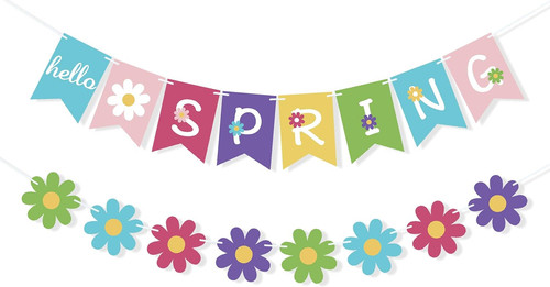 Ghirlanda fiori primavera