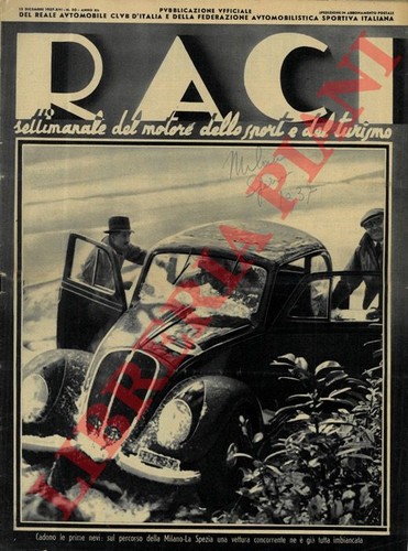 Raci 1937 settimanale - settimanale, del