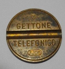Gettone telefonico sip - telefonico,