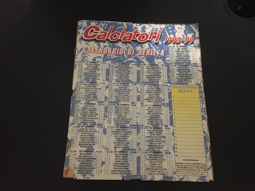 Calciatori panini 1998 - panini, 1998-99