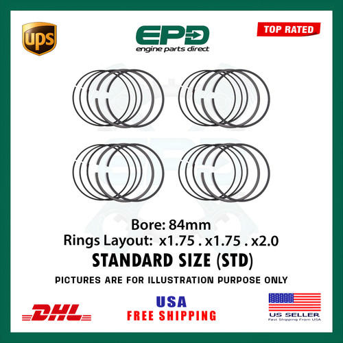 N47d20a set fasce piston - set, std