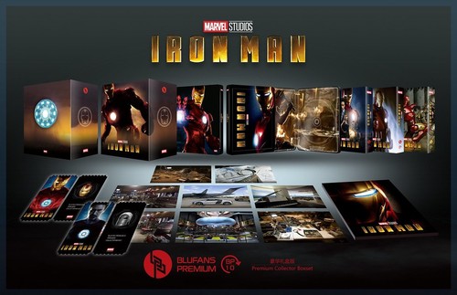 Iron man discless - -, steelbook