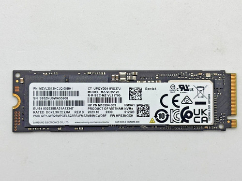 Ssd 512 nvme samsung - ssd, m2