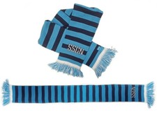 SCIARPA UFFICIALE NAPOLI SSC NAPOLI   ORIGINALE MODELLO TUBOLARE LOGO N Pesante