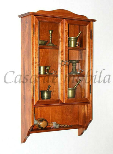 Vetrina sospesa legno - sospesa, in