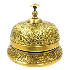 campana da tavolo in ottone
