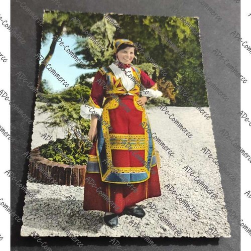 Cartolina costumi sardi - cartolina,