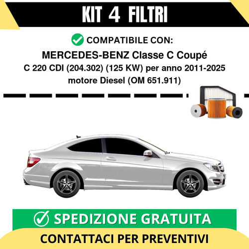 Kit filtri tagliando - 4,