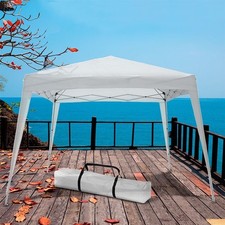 Gazebo Pieghevole Bianco 2x2