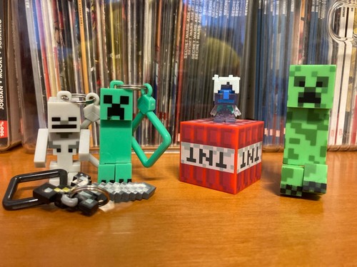 Lotto minecraft portachiavi - minecraft,