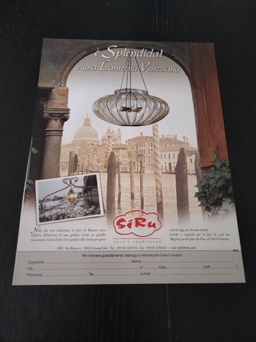Siru vetro venezia lampade - vetro,