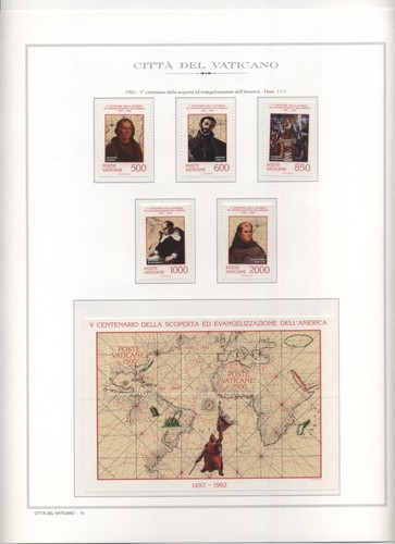 1992 vaticano annata - 1992,