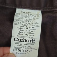 Vintage Carhartt B11 DKB