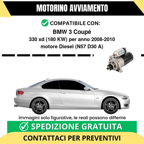 Motorino avviamento bmw - avviamento, 3