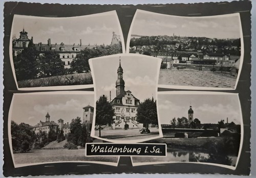 Cartolina waldenburg vista - waldenburg,,