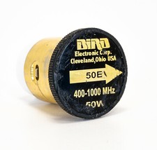 BIRD elemento 50E 400-1000 MHz 50W element 43 tappo 4381 4391A 