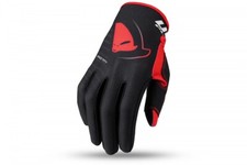 GUANTI CROSS OFF ROAD UFO PLAST KIMURA NERO ROSSO TAGLIA S