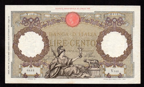 Cento 100 lire aquila - lire,