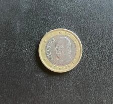 Moneta 1 Euro Spagna 2002 con